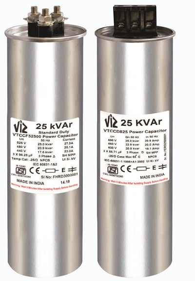 Wind Turbine Power Capacitors – VIZ Technologies